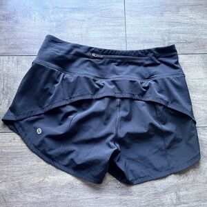Lululemon speed up HR shorts size 4